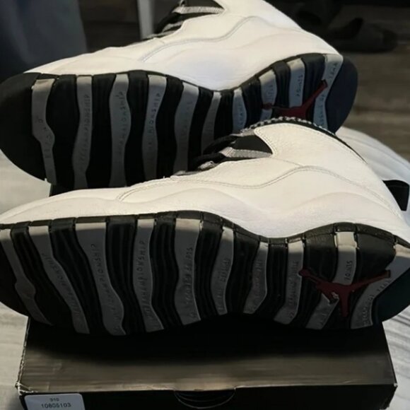 OG Air Jordan Retro X  ( 10 )  Retro “Steel” Sneakers  Mens Size 10 main image 8